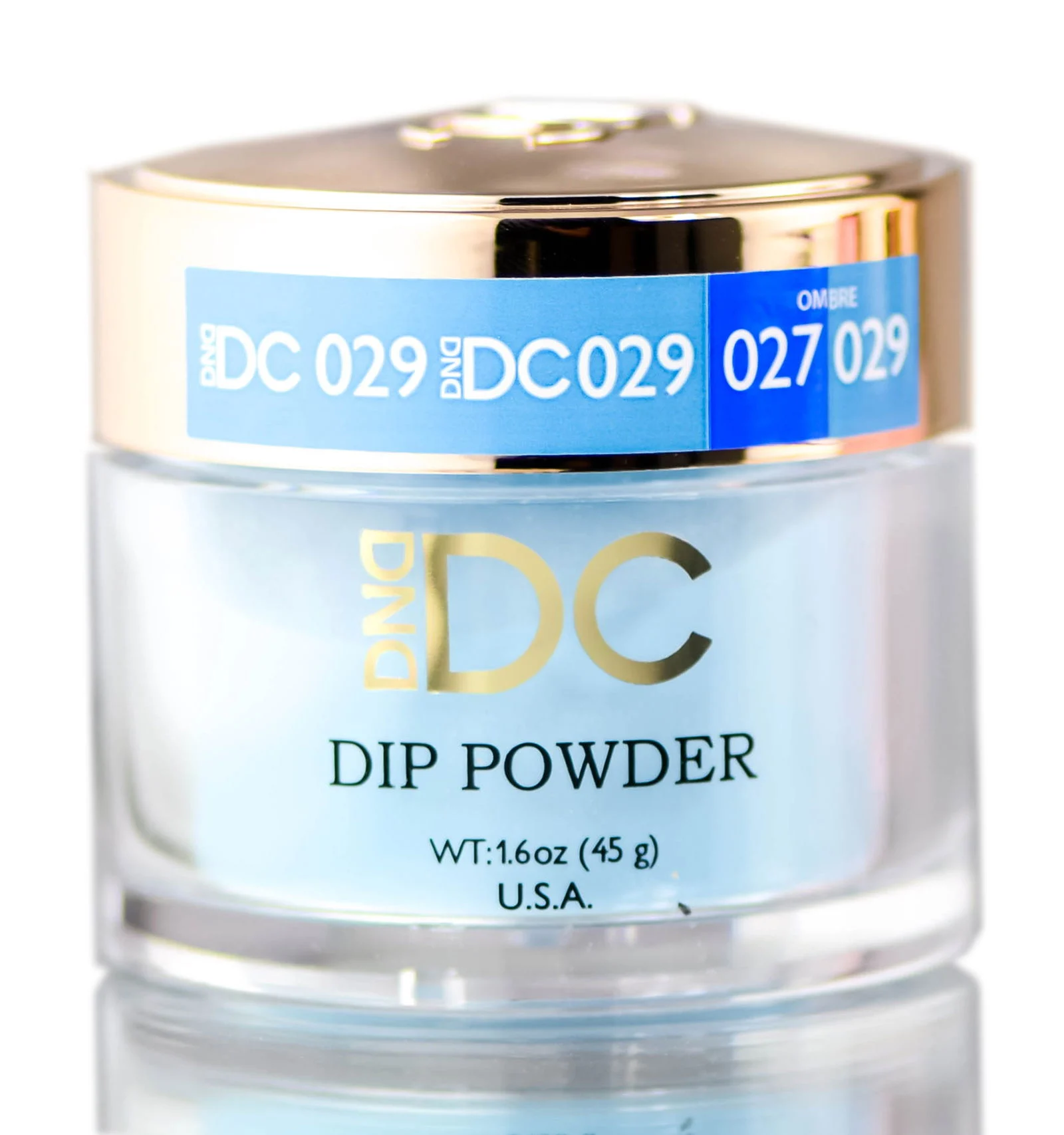 Blues & Greens DIP POWDER for Nails, Daisy Dipping - Blue Tint (029)