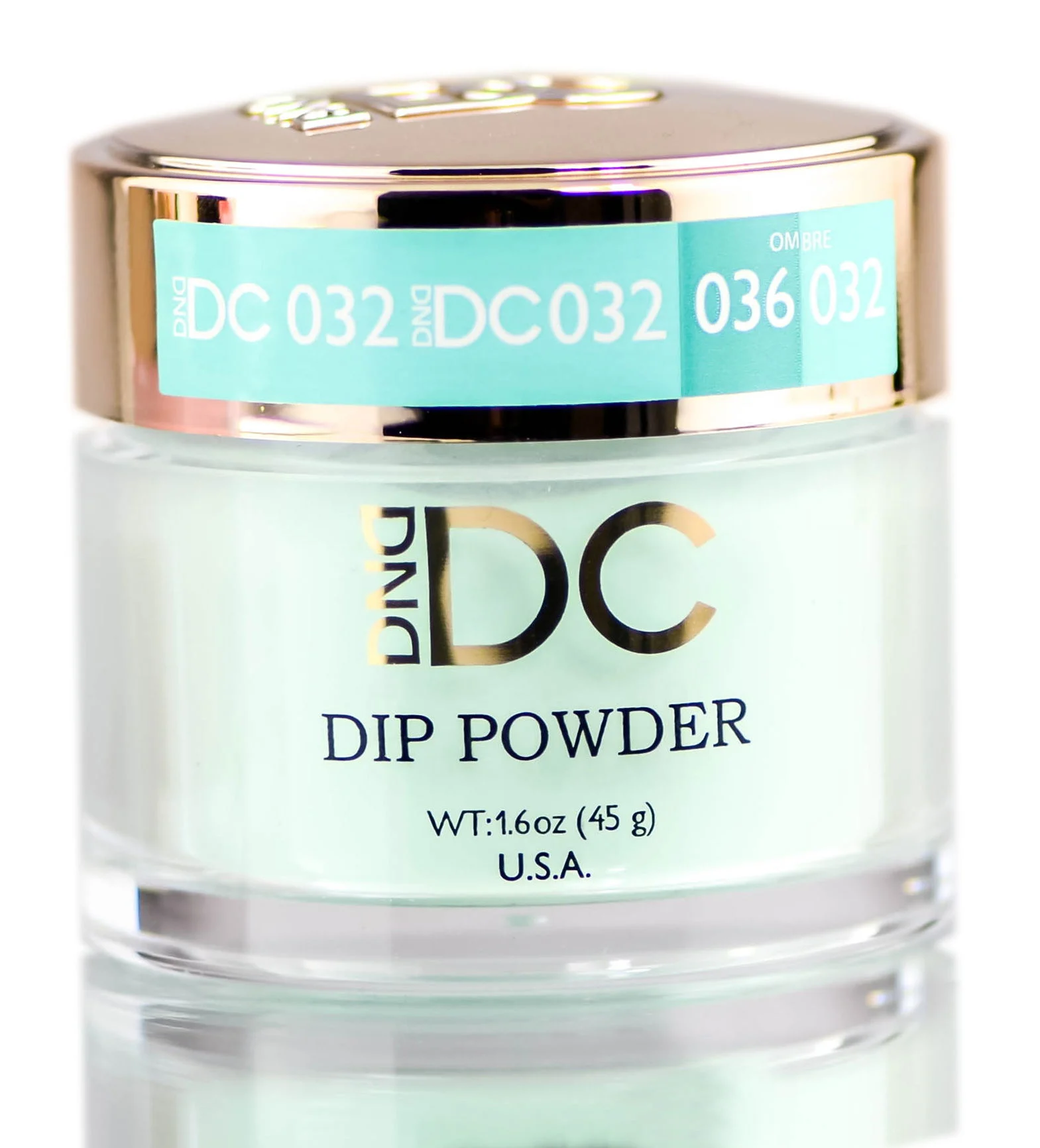 Blues & Greens DIP POWDER for Nails, Daisy Dipping - Caribbean Island (032)