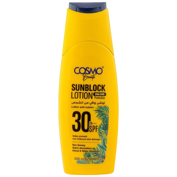 Cosmo Suncare Sunblock Lotion SPF30+ 6.68 oz