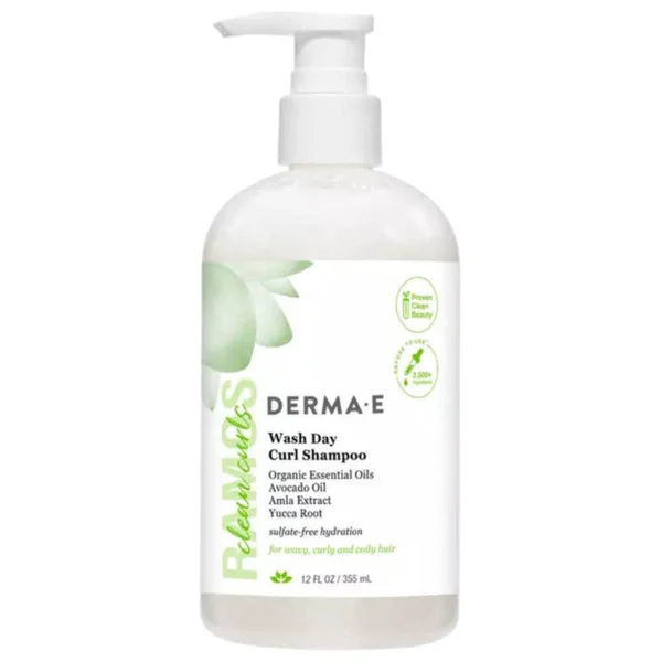 Derma E Wash Day Curl Shampoo 12 oz