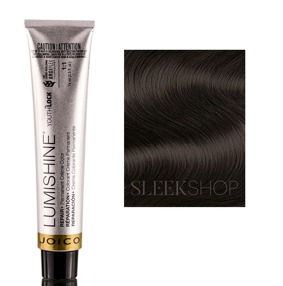 Lumishine Youth Lock Permanent Creme Color - 2.5 oz - 5NN - Natural Light Brown