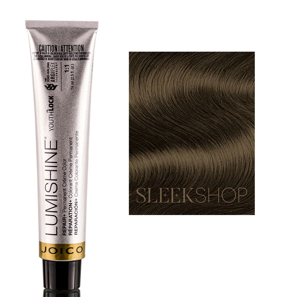Lumishine Youth Lock Permanent Creme Color - 2.5 oz - 6NNA - Natural Ash Dark Blonde