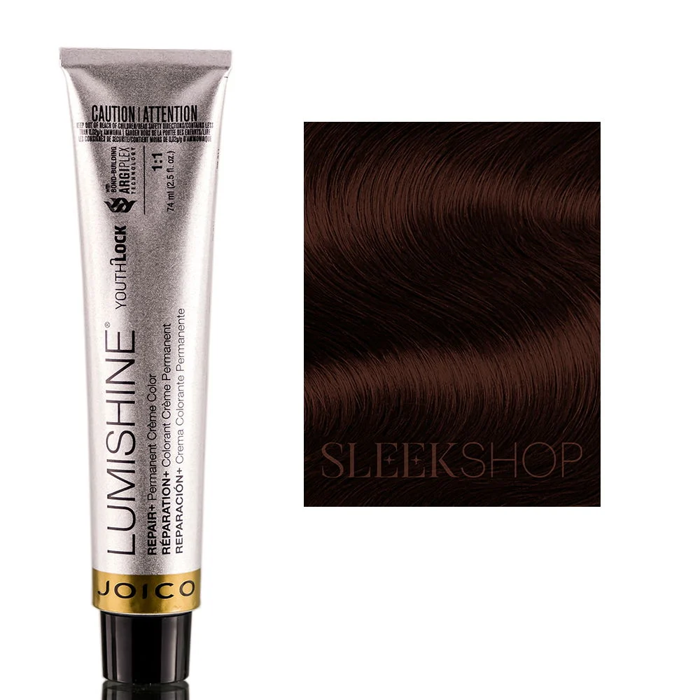 Lumishine Youth Lock Permanent Creme Color - 2.5 oz - 5NNG - Natural Natural Gold Light Brown