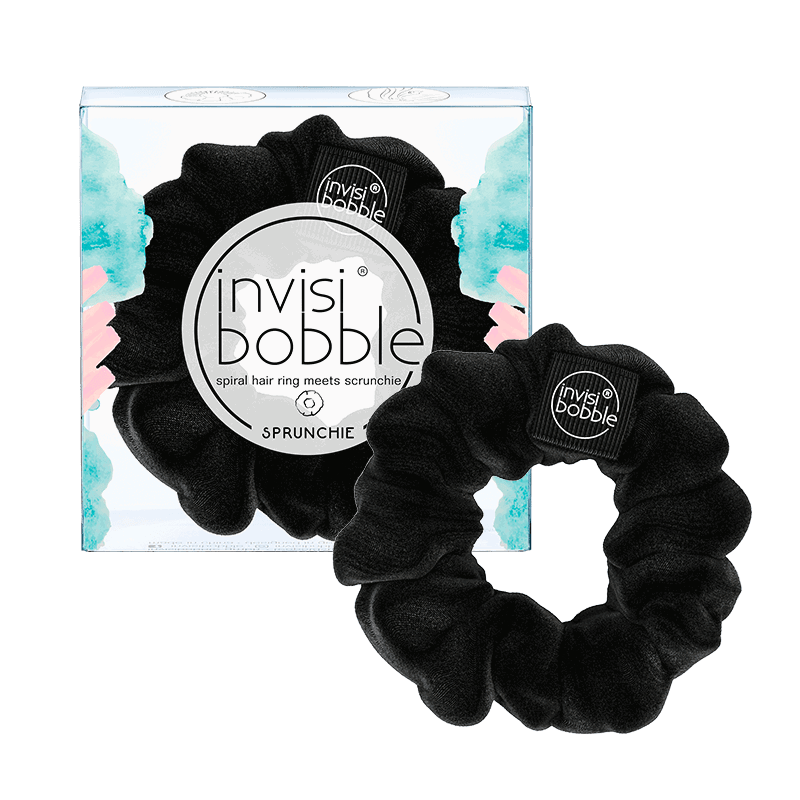 "Sprunchie" Hair Ring - True Black