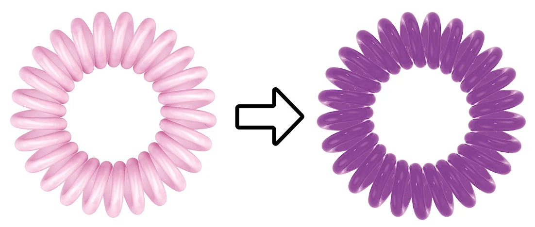"UV Original" Hair Ring - Magic Mermaid