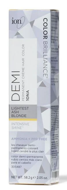 Color Brilliance Demi Permanent Creme Hair Color - 2.05 oz - 10NA Lightest Ash Blonde