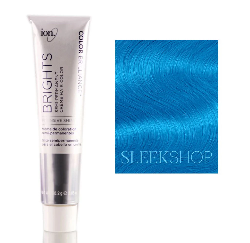Color Brilliance Brights Semi-Permanent Creme Hair Color (2.05 oz) - Aqua