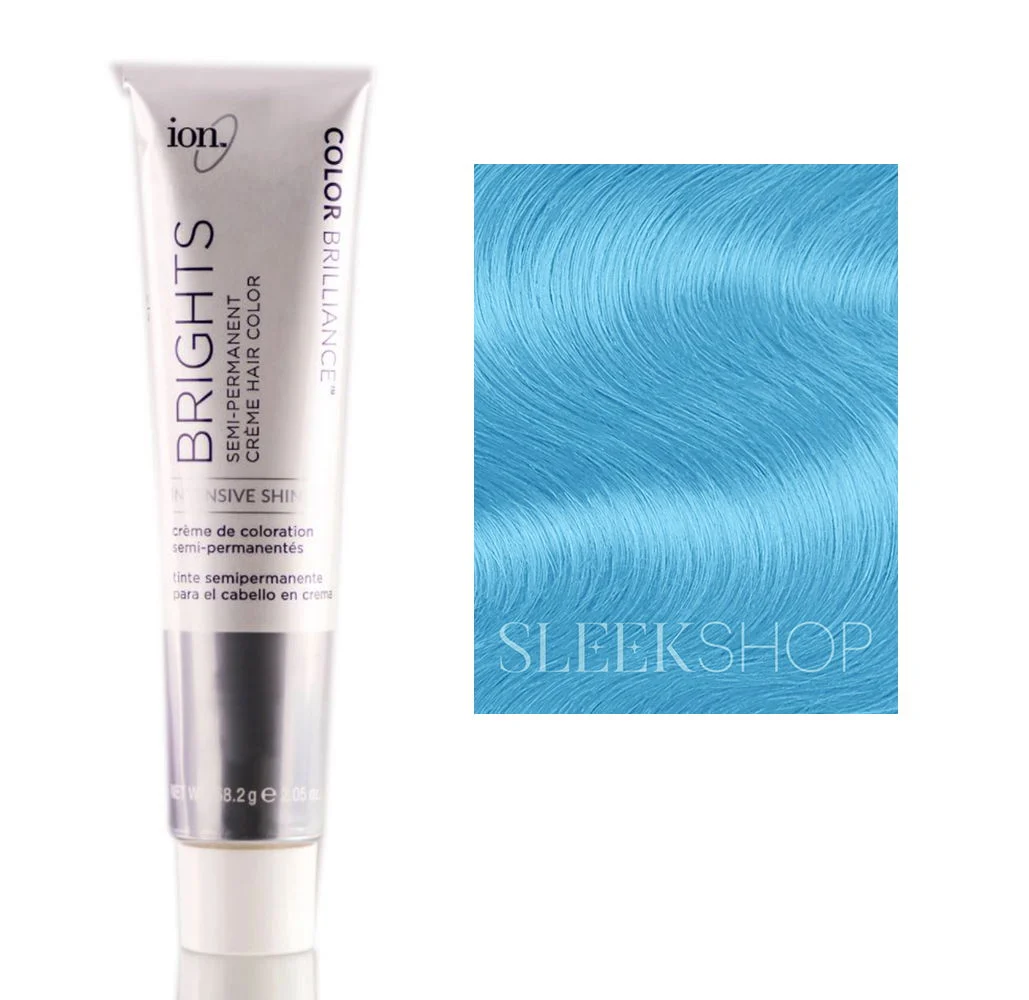 Color Brilliance Brights Semi-Permanent Creme Hair Color (2.05 oz) - Cyan