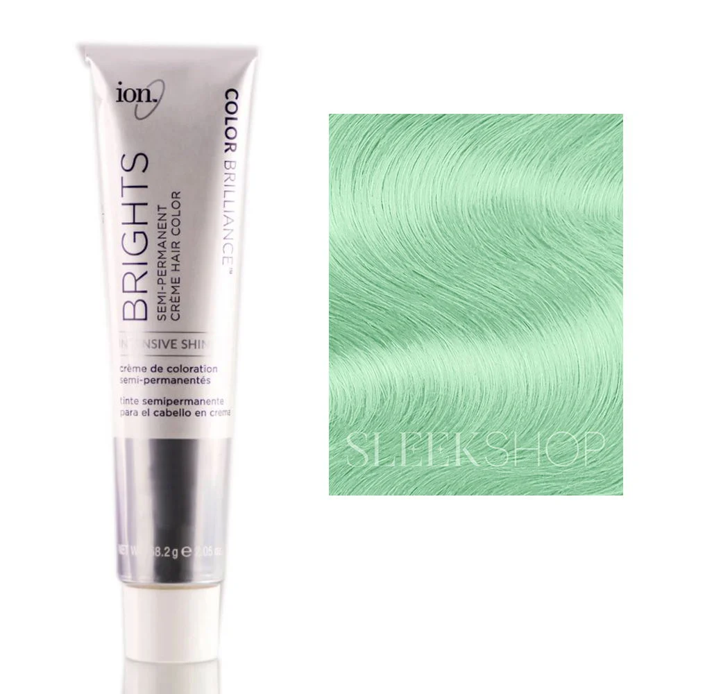 Color Brilliance Brights Semi-Permanent Creme Hair Color (2.05 oz) - Mint