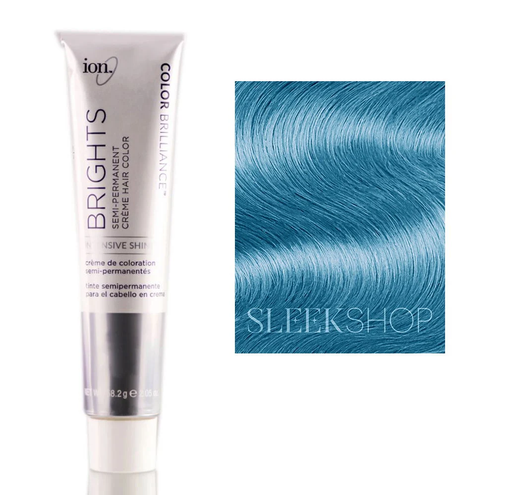 Color Brilliance Brights Semi-Permanent Creme Hair Color (2.05 oz) - Azure