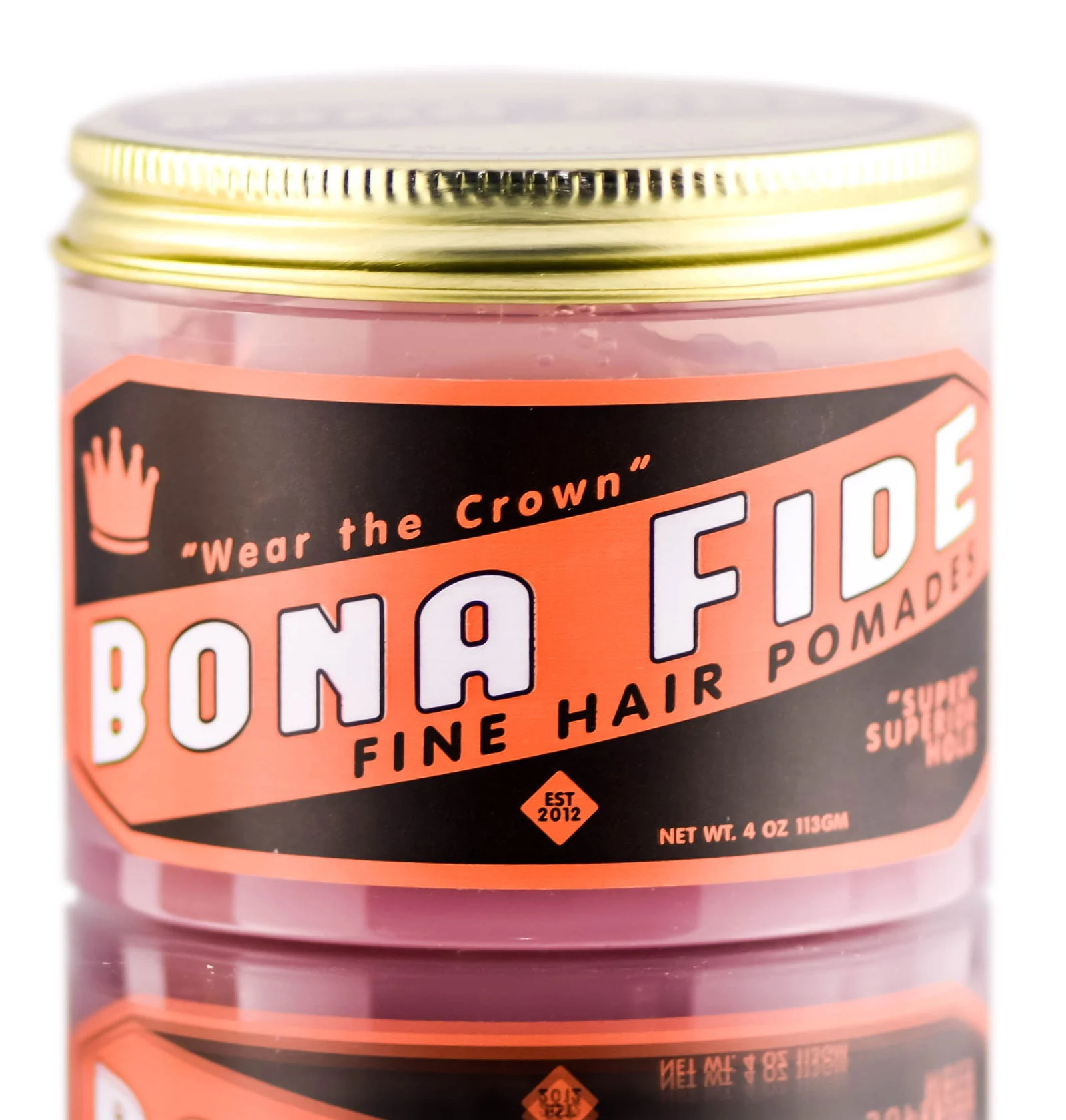 Bona Fide "Super" Superior Hold Pomade - 4 oz