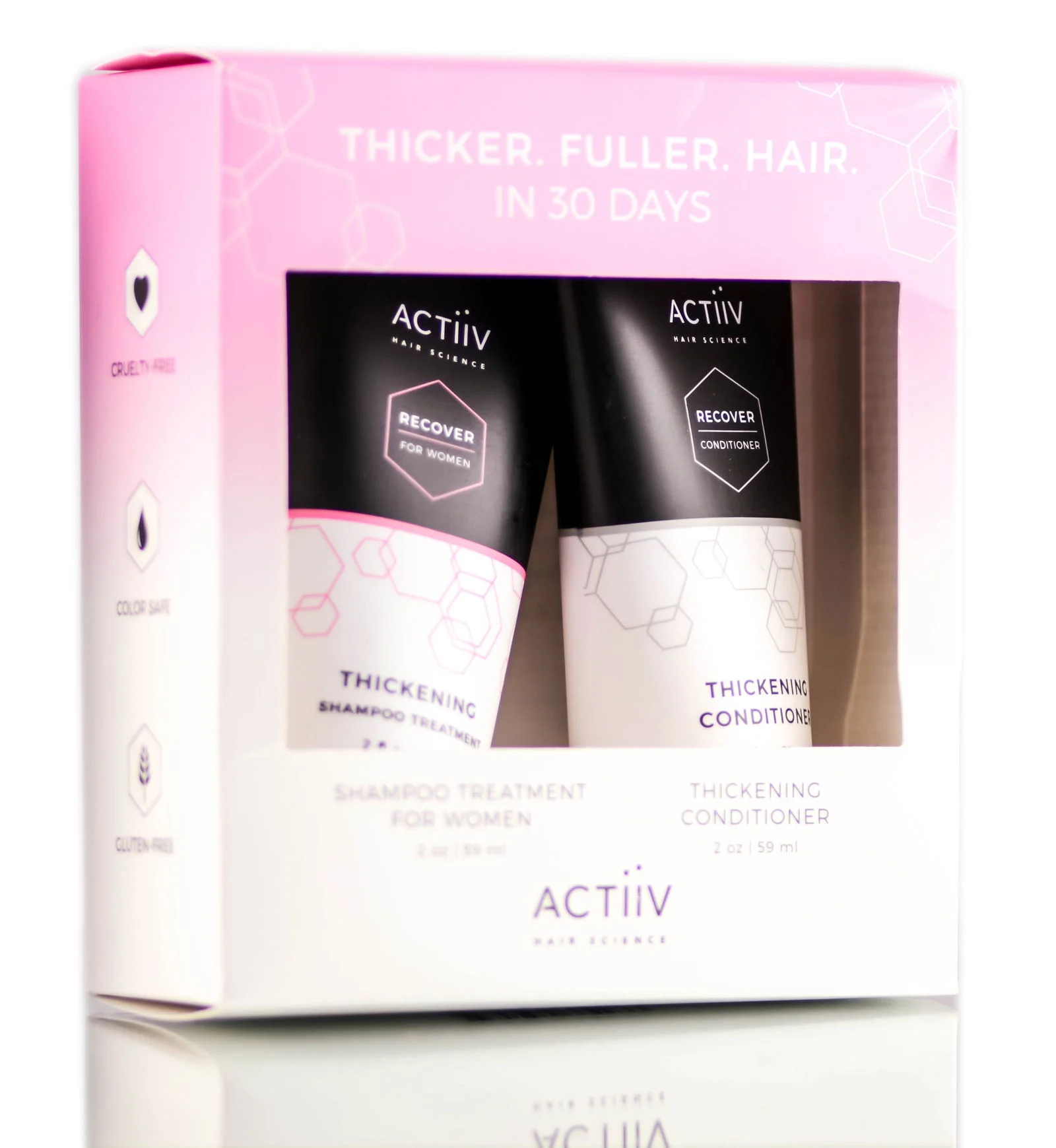 Actiiv Recover Shampoo + Conditioning System for Women - 30 Days