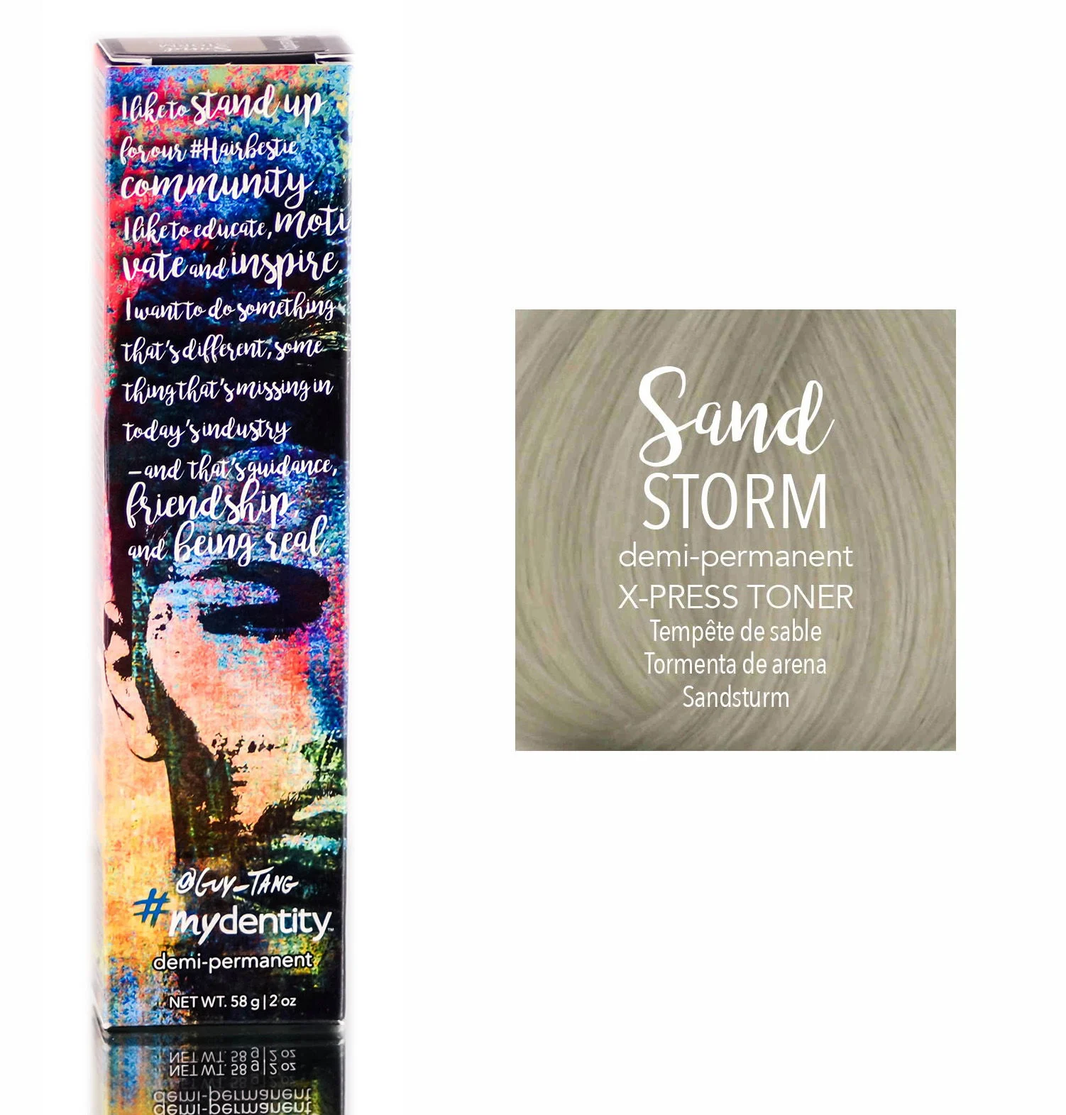 #MyDentity Demi-Permanent X-Press Toner - Sand Storm
