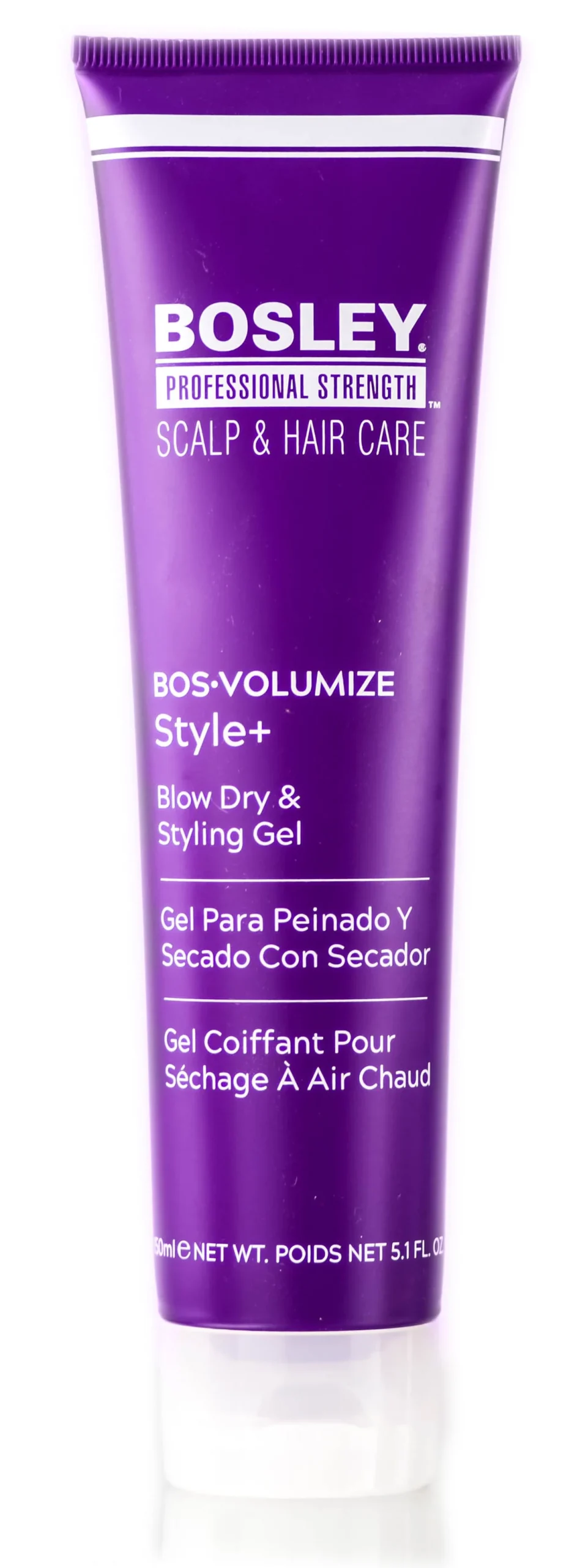 BosleyMD Professional Bos-Volumize Style+ Blow Dry & Styling Gel - 5.1 oz