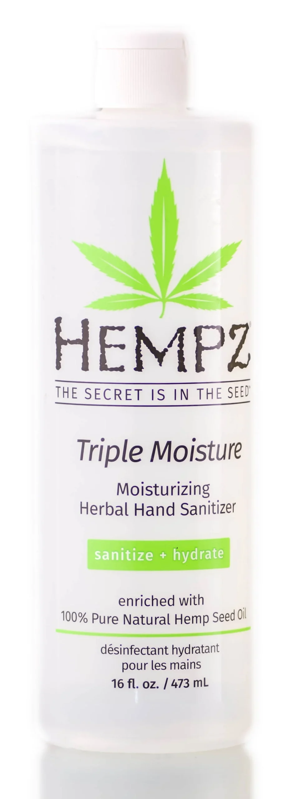 Hempz Triple Moisture Moisturizing Herbal Hand Sanitizer - 16 oz