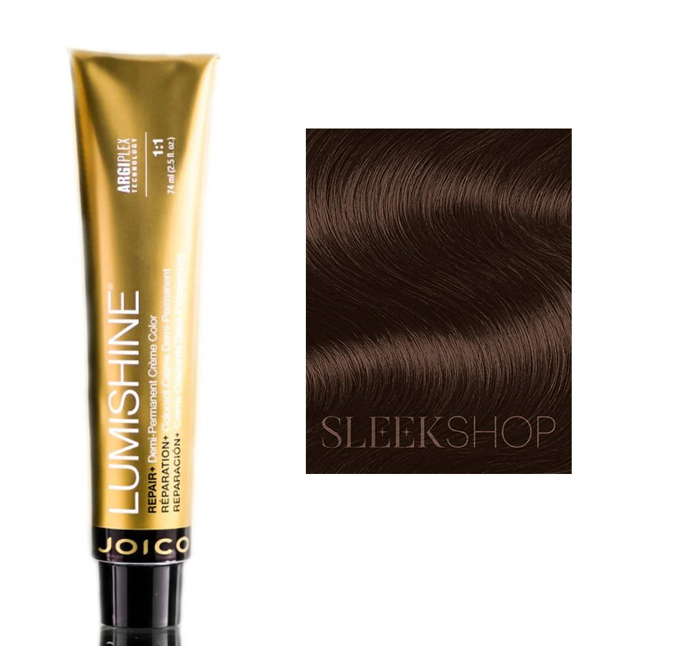 Lumishine DD Demi Permanent Creme Color - 5NW - Natural Warm Light Brown