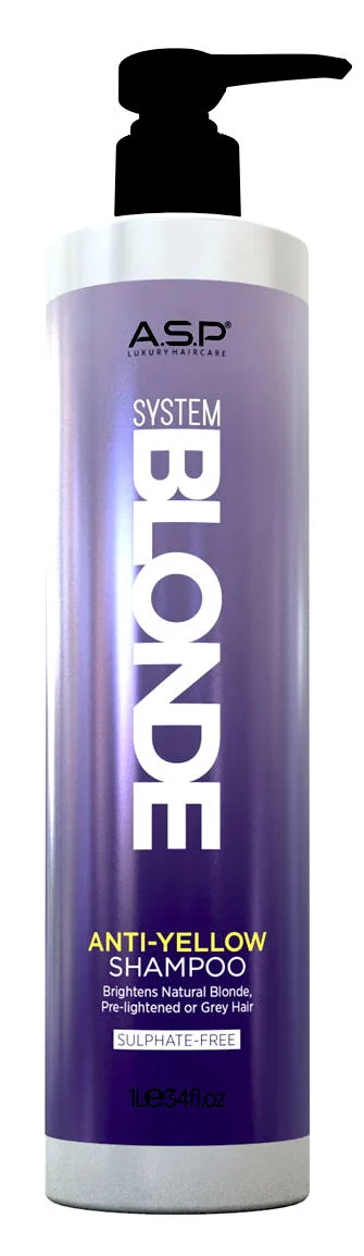 Affinage System Blonde Anti-Yellow Shampoo - 34 oz