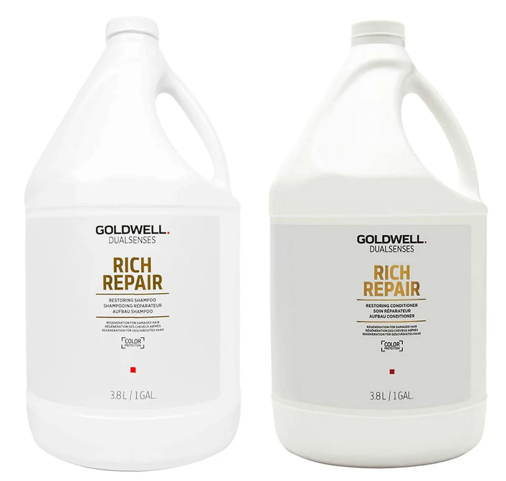 Kit -Dualsenses Rich Repair Restoring Shampoo & Conditioner - Set D