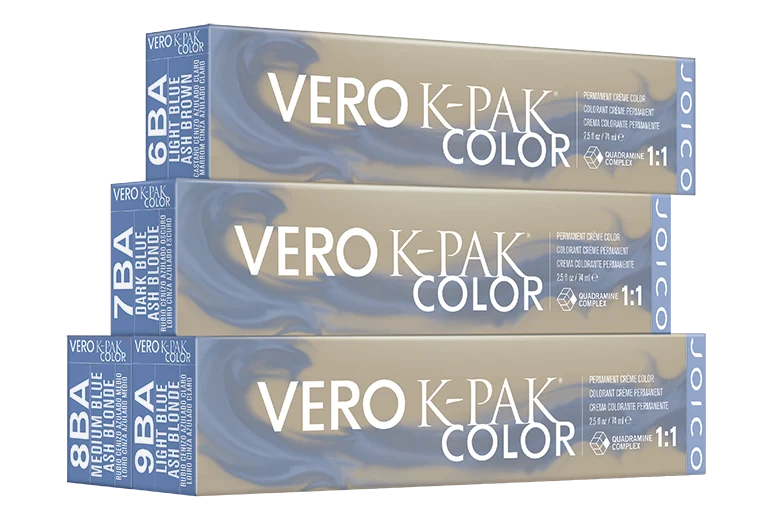 Vero K-Pak Blue Ash Series Hair Color - 8BA Medium Blue Ash Blonde