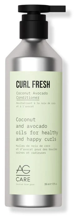 AG Hair Care Curl Fresh, Coconut Avocado Conditioner - 12 oz