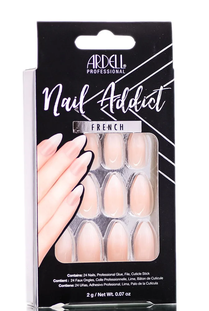 Ardell Nail Addict French Artificial Nail Set - French Ombre Fade