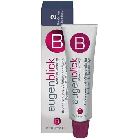 AugenBlick Eyebrow & Eyelash Dye (0.51 oz) - #2 Blue Black