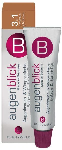 AugenBlick Eyebrow & Eyelash Dye (0.51 oz) - #3.1 Light Brown