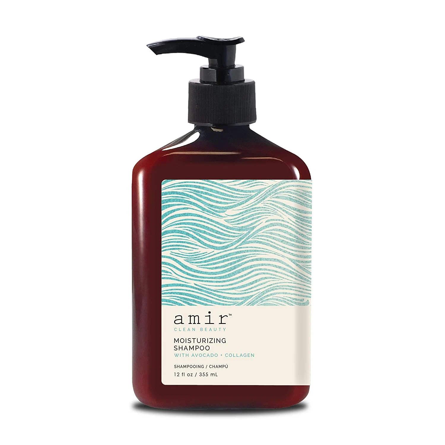 Amir Clean Beauty Moisturizing Shampoo With Avocado+Collagen - 12 oz