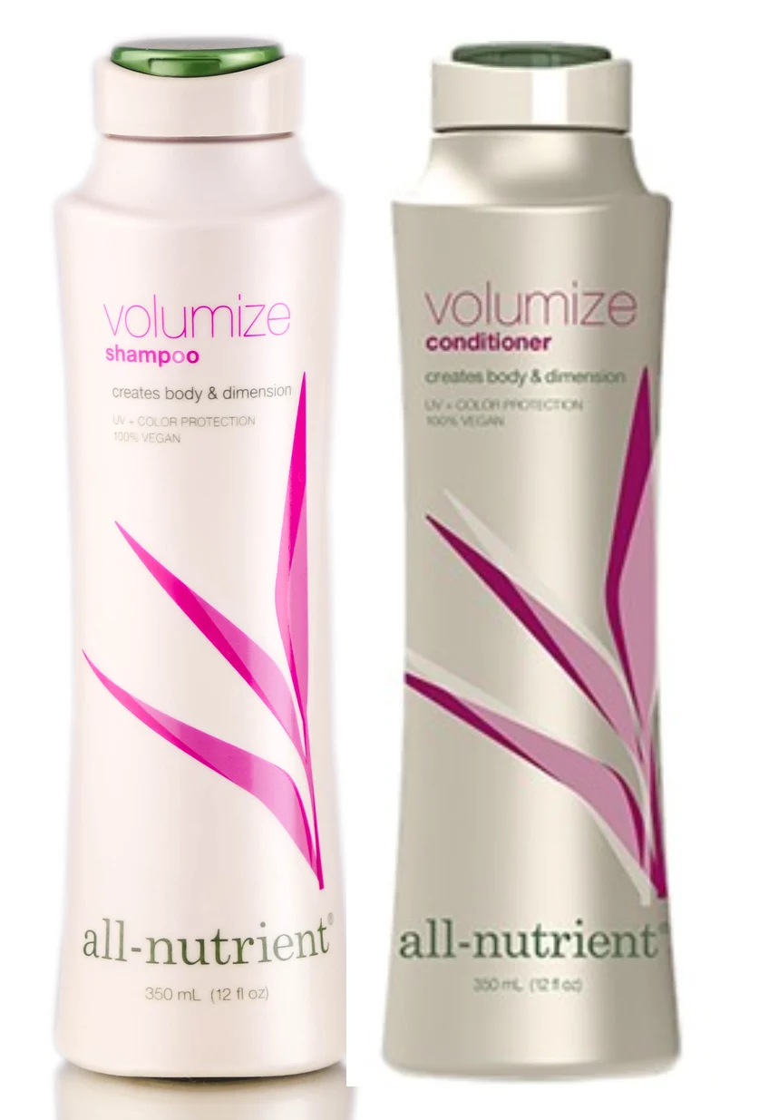 All-Nutrient Volumize Create Body & Dimension Shampoo & Conditioner - 12 oz & 12 oz