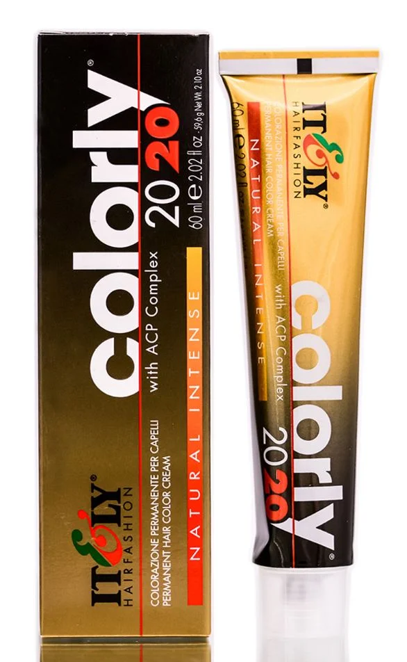 It&ly Colorly 2020 Permanent Hair Color Natural Intense (2.02 oz) - 8NI - Intense Light Blonde
