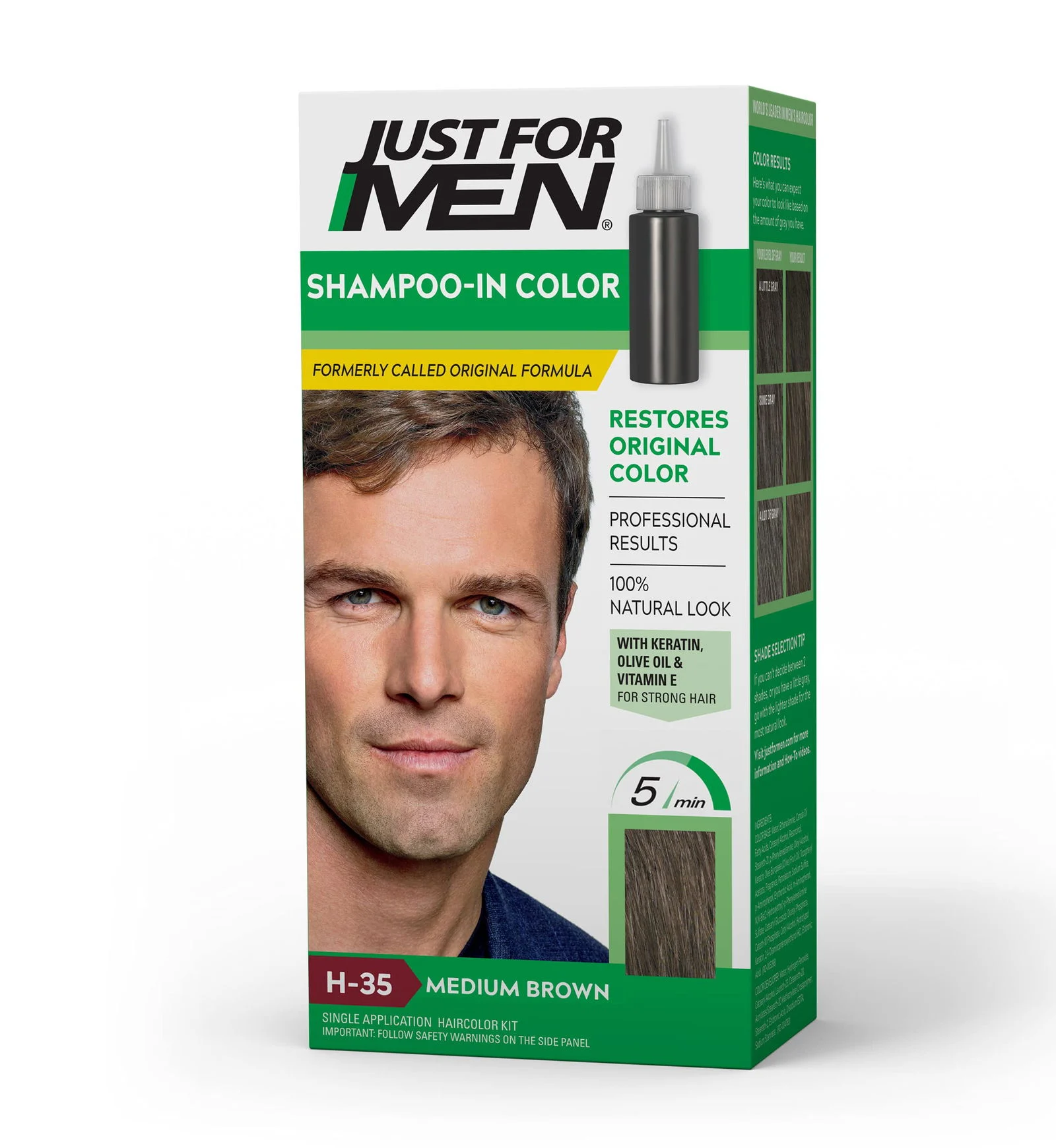 Shampoo-In-Color - Medium Brown/H-35