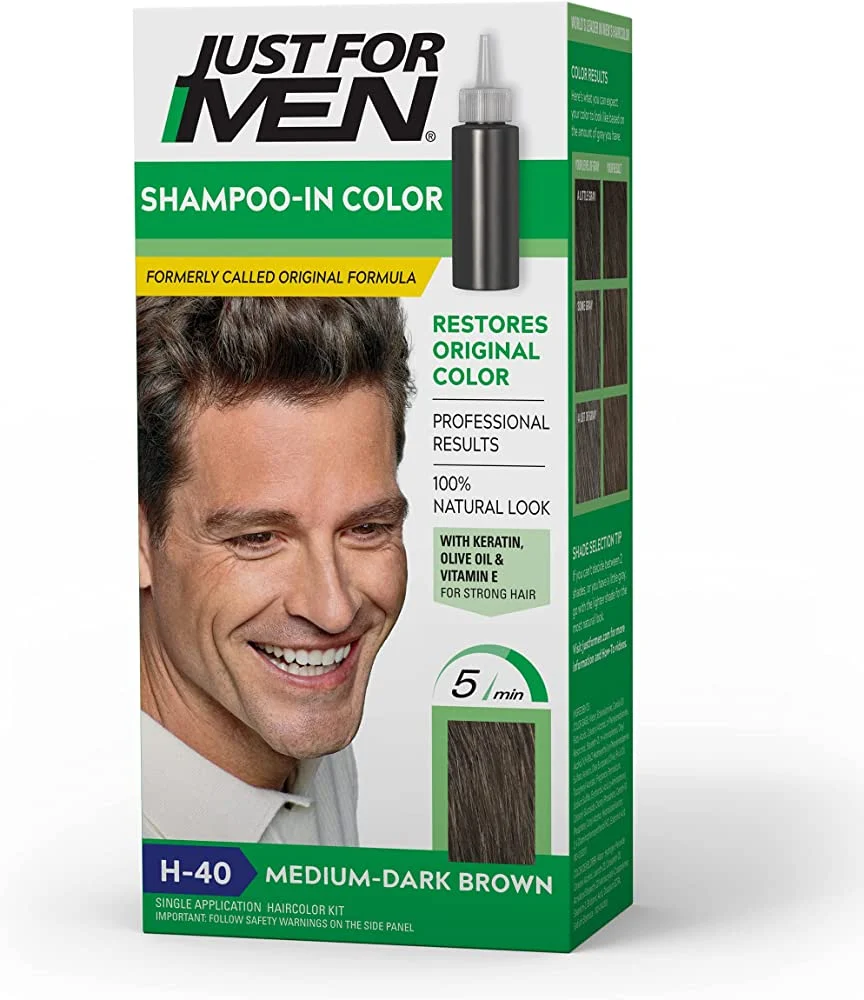 Shampoo-In-Color - Medium Dark Brown/H-40