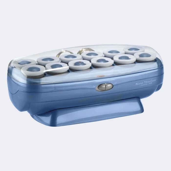 Pro Nano Titanium Professional Jumbo Roller Hot Rollers - 12PC
