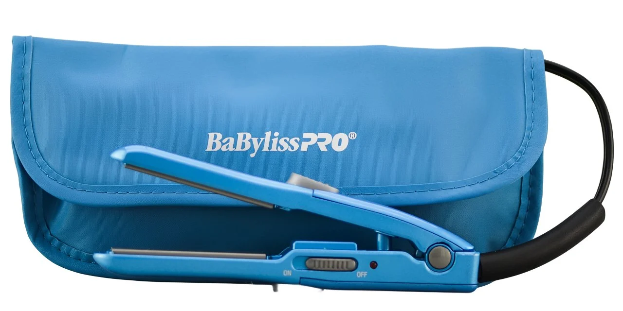 Pro Nano Titanium Mini Iron - 1/2" with Pouch