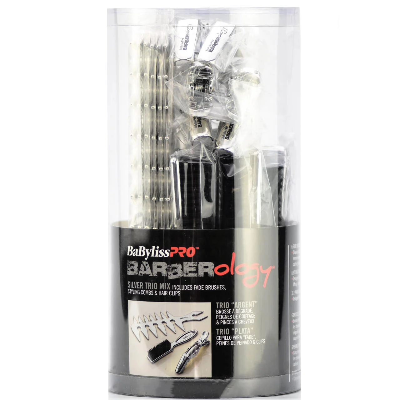 Pro Barberology Trio Mix - Silver