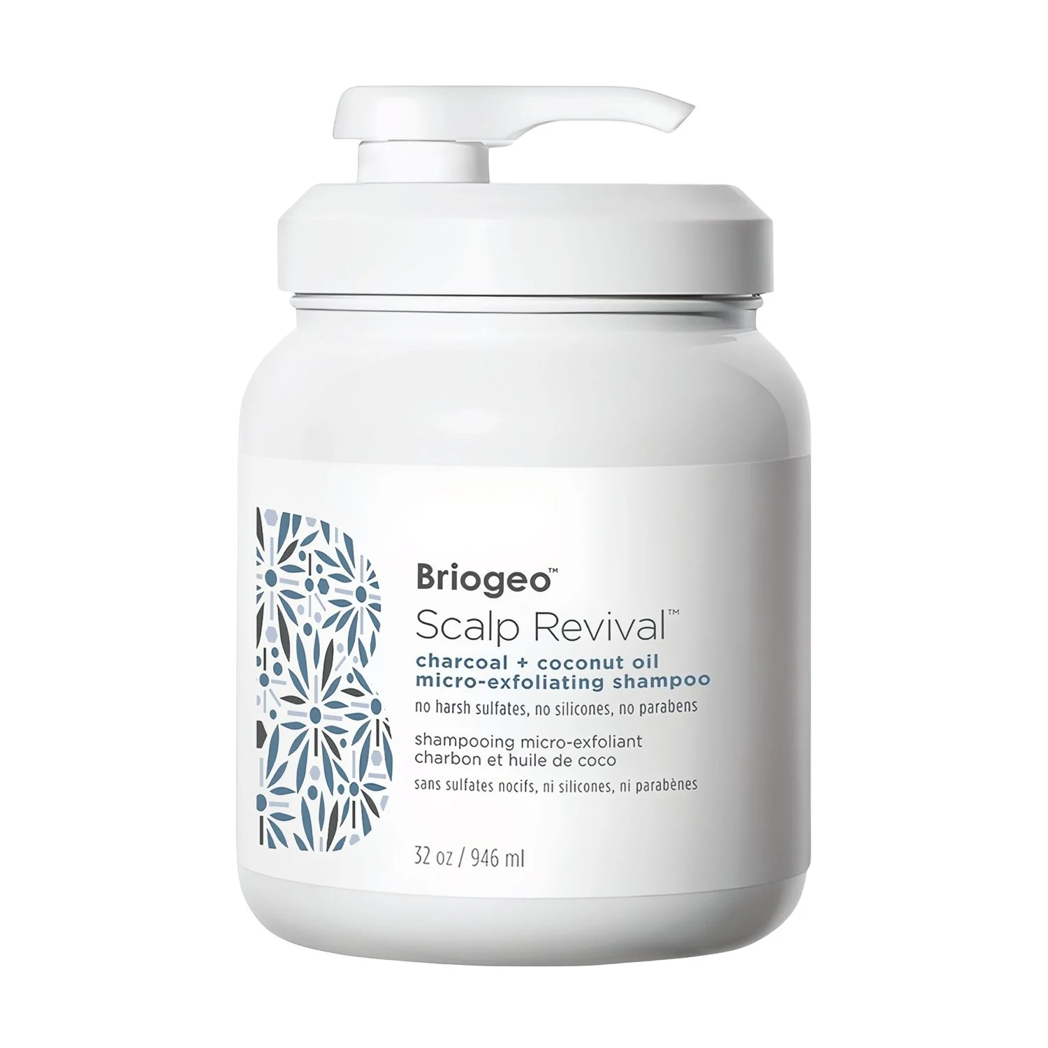 Scalp Revival Charcoal + Coconut Oil Micro-Exfoliating Shampoo - 32 oz