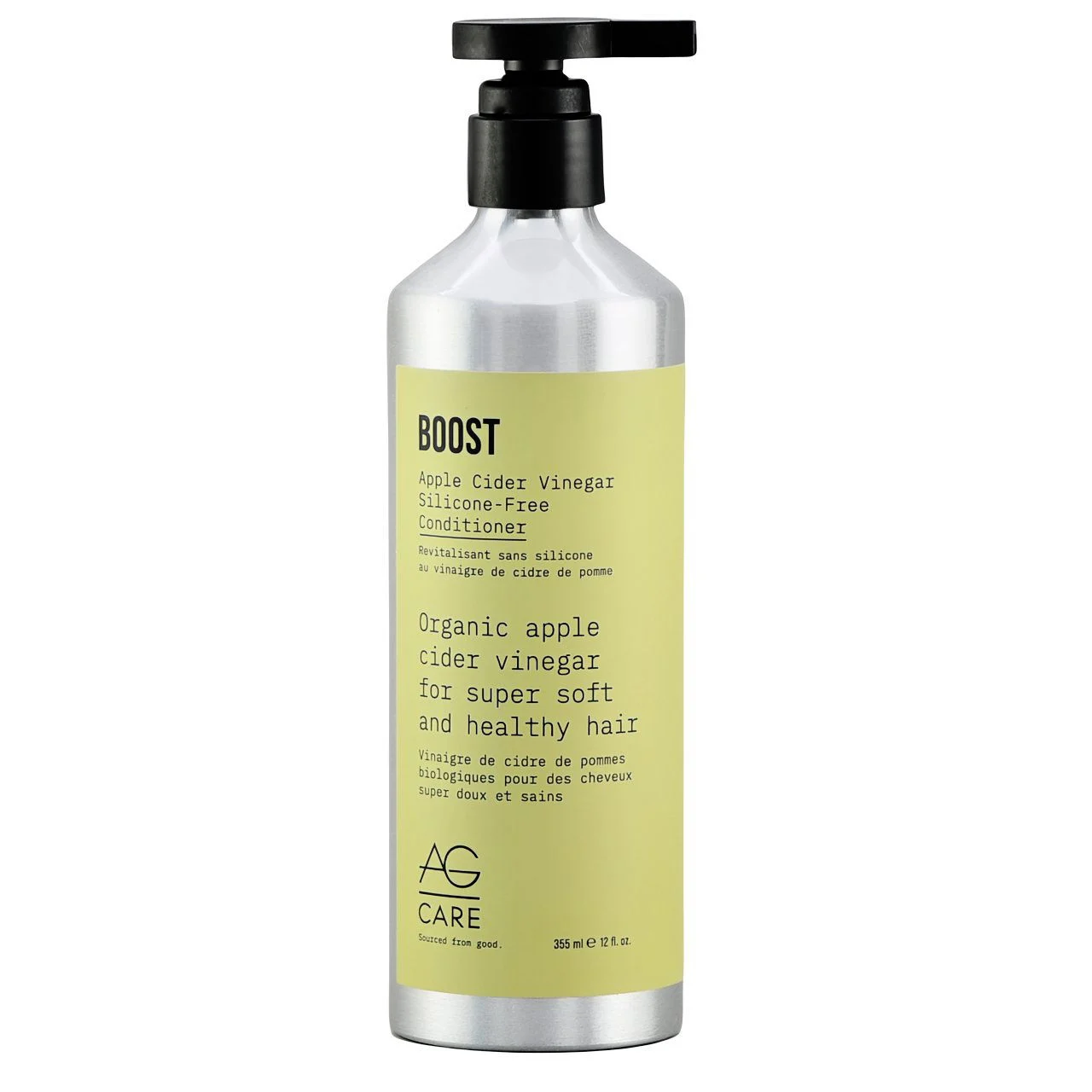 AG Hair Care Boost Apple Cider Vinegar Silicone-Free Conditioner - 12 oz