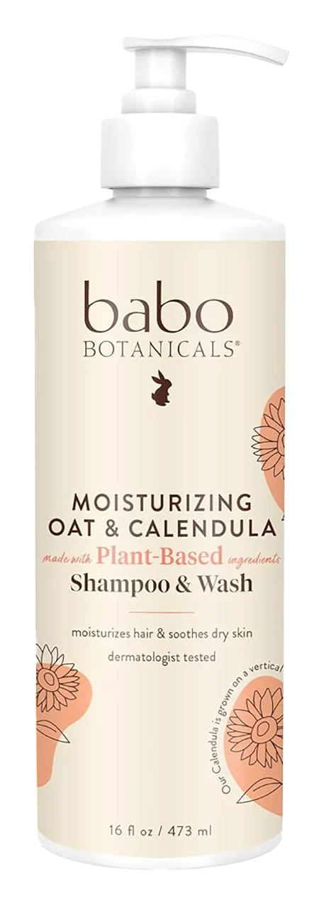 Oat & Calendula Moisturizing Shampoo & Wash - 16 oz