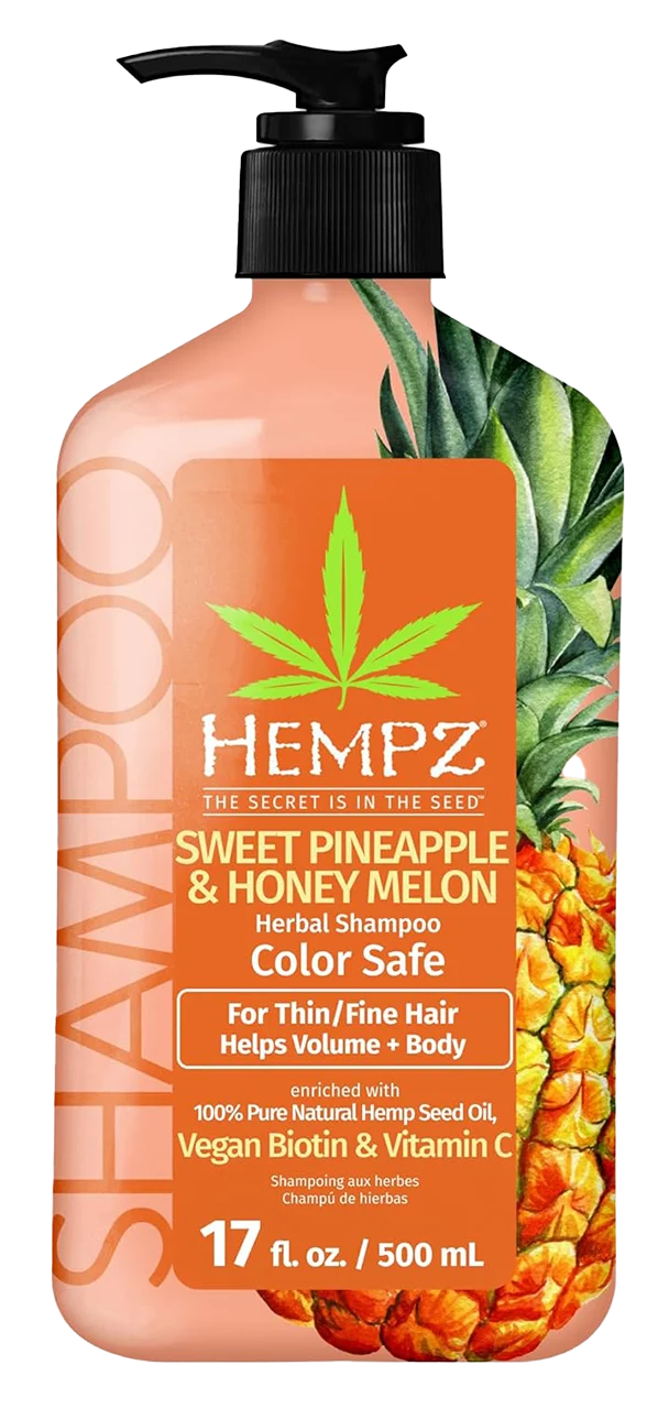 Sweet Pineapple & Honey Melon Herbal Shampoo For Thin/Fine Hair - 17 oz
