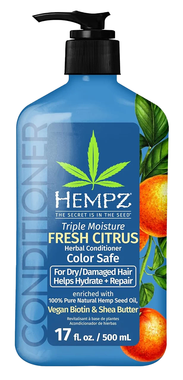 Triple Moisture Fresh Citrus Herbal Conditioner For Dry/Damaged Hair - 17 oz