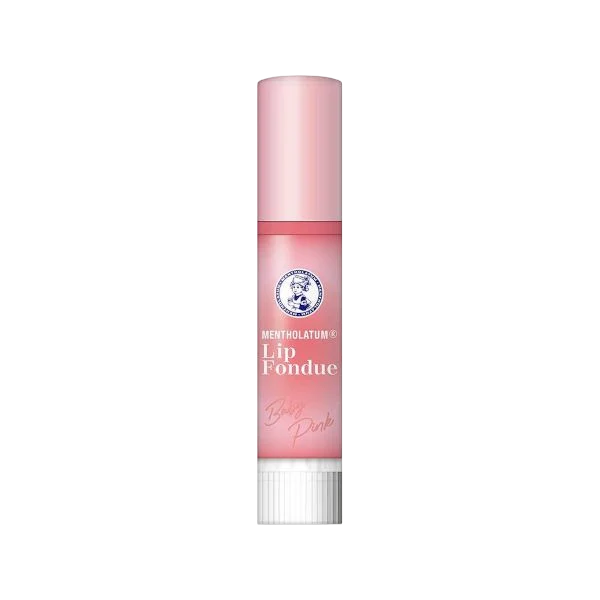 Rohto Mentholatum Lip Fondue Plumping Hydrating Balm - Baby Pink