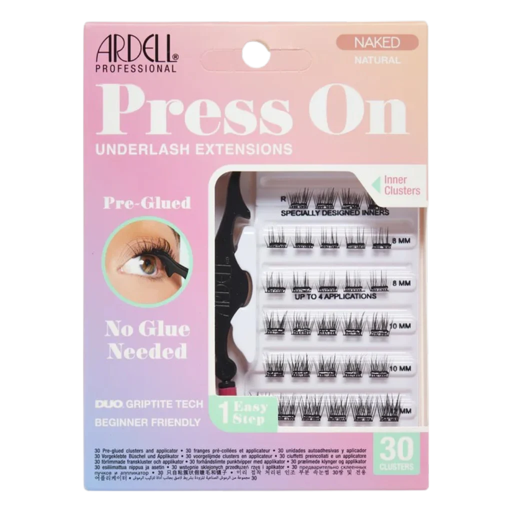 Ardell Press On Undrelash Extensions - 30 Clusters - Naked Natural