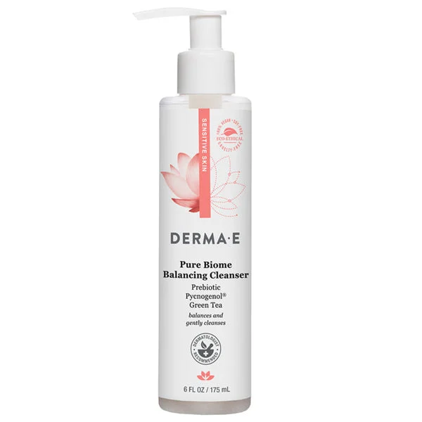 Derma E Pure Biome Balancing Cleanser 6 oz