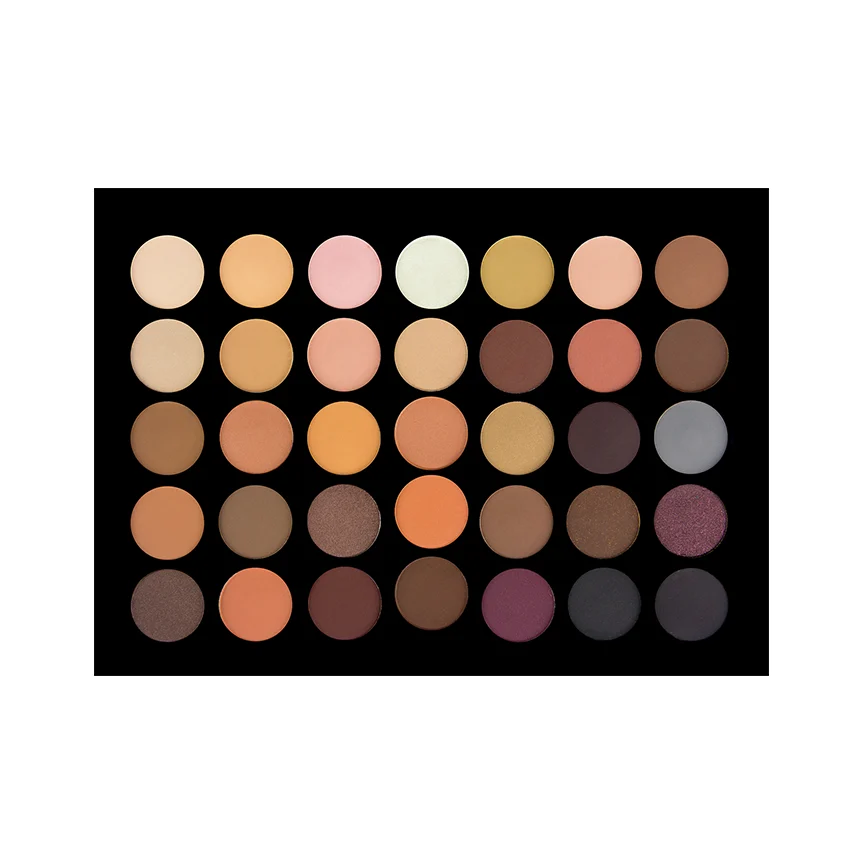 35 Color Neutral Eyeshadow Palette - Option : 35N