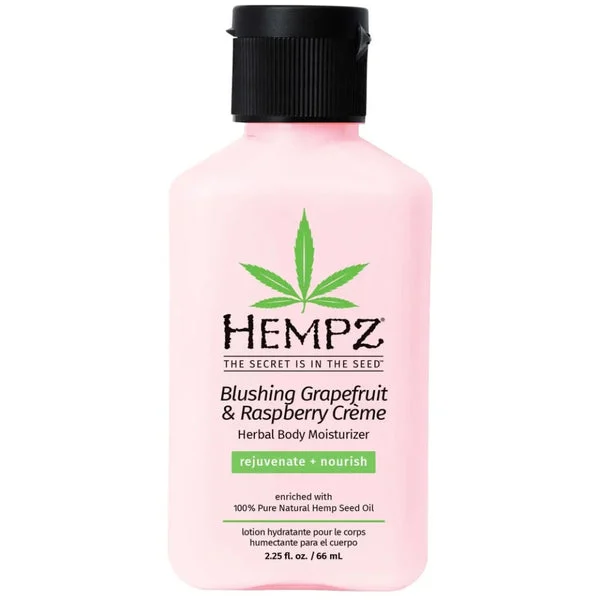 Hempz Blushing Grapefruit and Raspberry Creme Herbal Body Moisturizer 2.25 oz