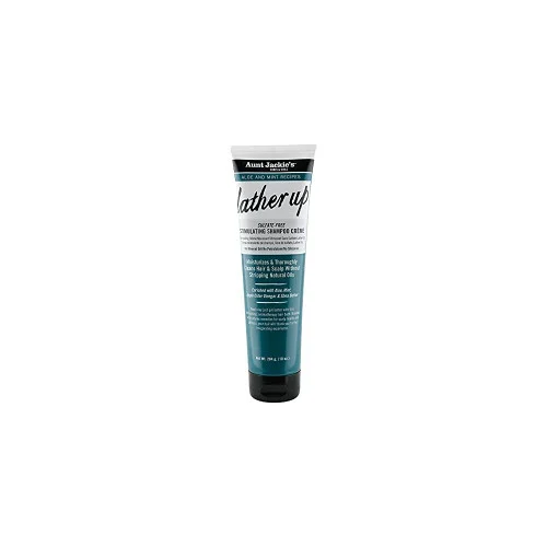 Aunt Jackie's Aloe Mint Lather Up Sulfate Free Shampoo Crème 10 oz.