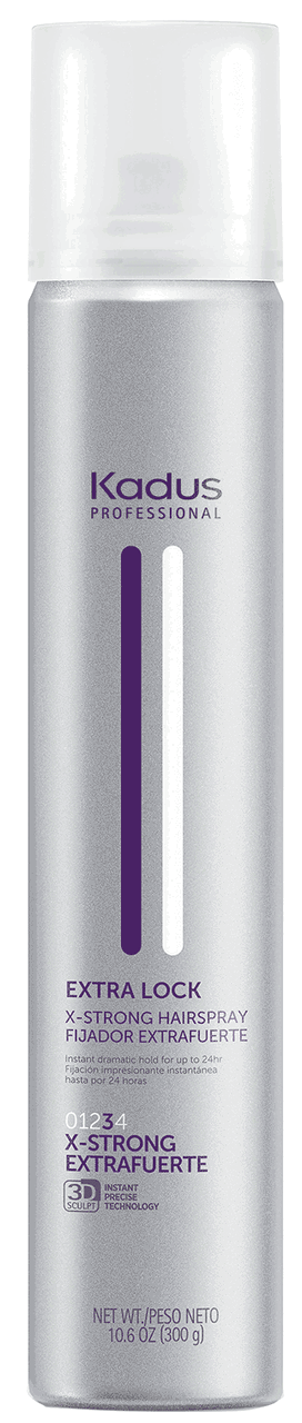 Kadus Extra Lock X-Strong Hairspray - 10.6 oz