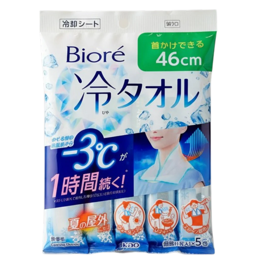Cooling Sheets Unscented 46 cm - 5 pcs
