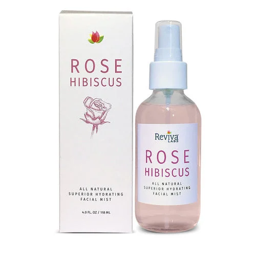 Reviva Rose Hibiscus Hydrating Facial Mist 4 oz