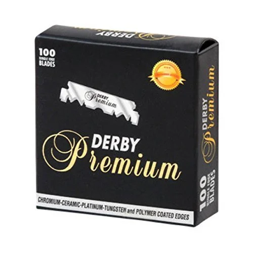 Derby Premium Single Edge Blade - 100 Blades